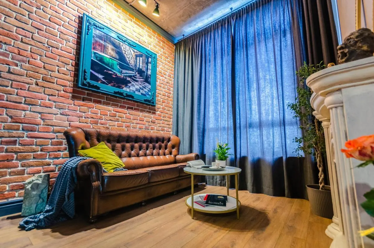 Penthouse Art On The 25Th Floor, Loft Business Class Apartments Kiew 0*,  Ukraine