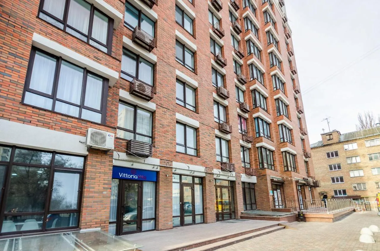 Penthouse Art On The 25Th Floor, Loft Business Class Apartments Kiew Ukraine
