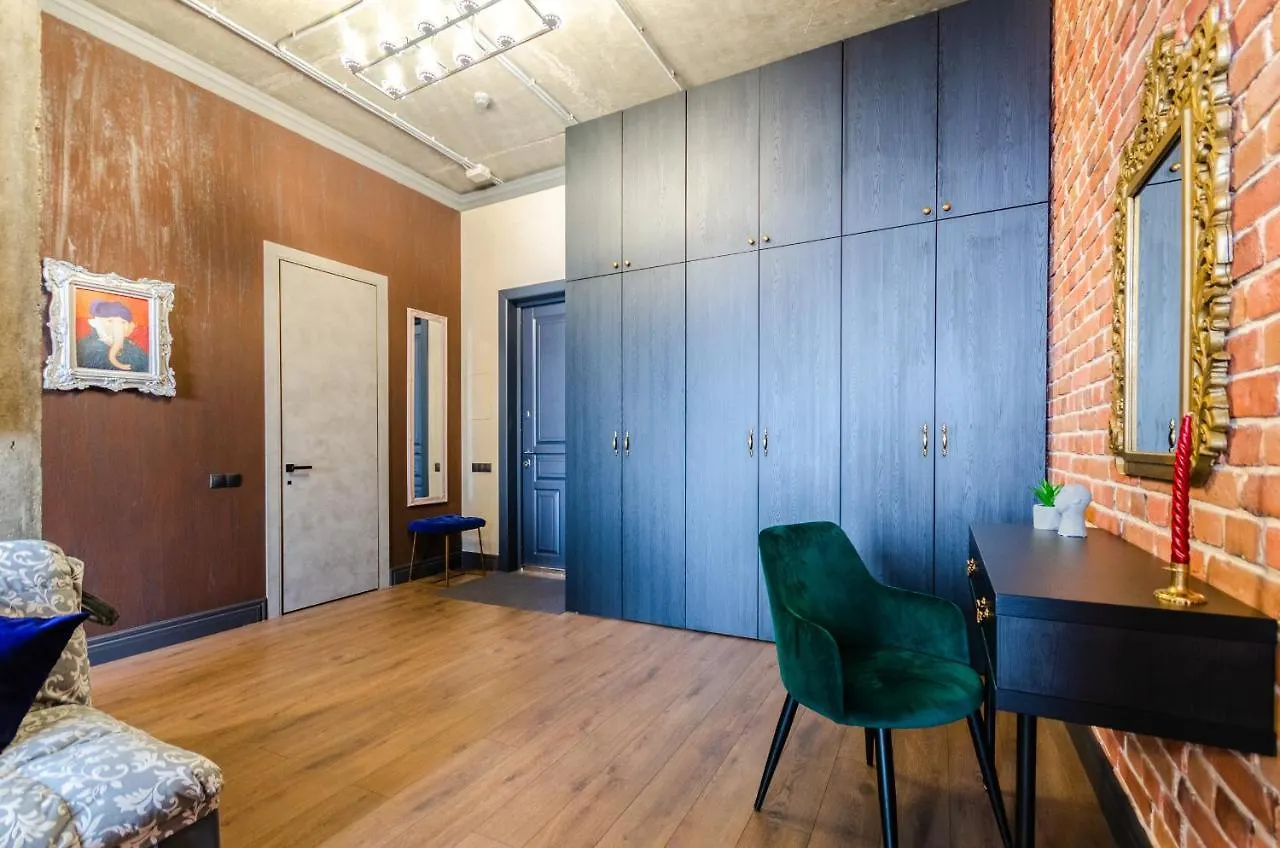 Penthouse Art On The 25Th Floor, Loft Business Class Apartments Kiew 0*,  Ukraine